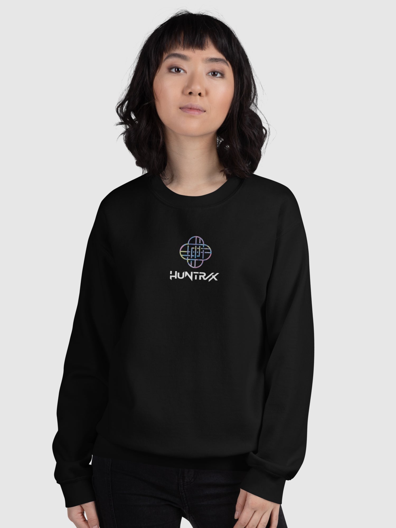 KPop Demon Hunters HUNTR/X Embroidered Crewneck Sweatshirt