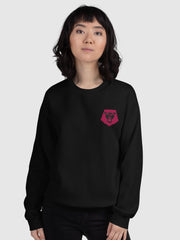 KPop Demon Hunters SAJA BOYS Lion Embroidered Crewneck Sweatshirt