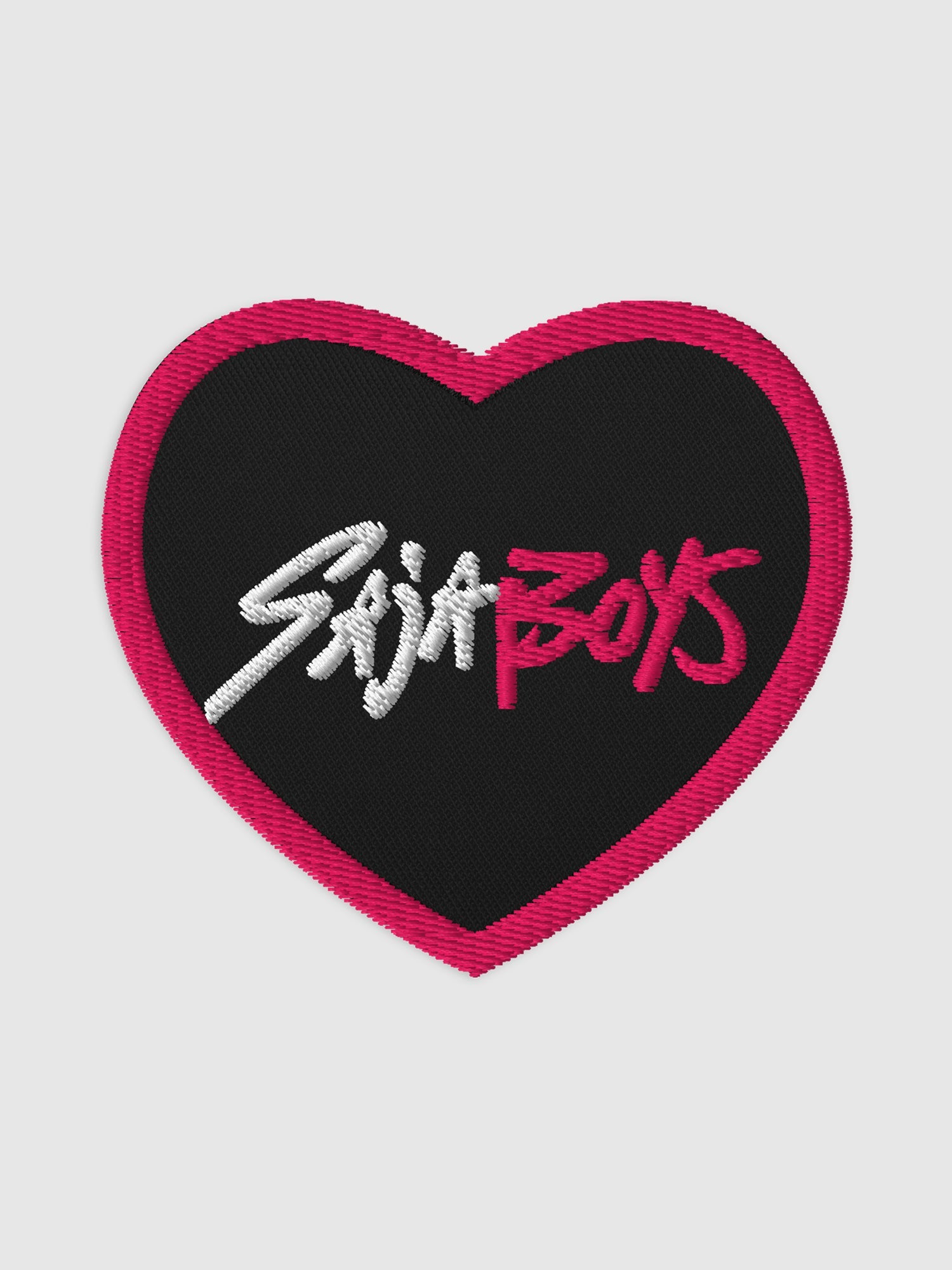 KPop Demon Hunters SAJA BOYS Logo Embroidered Patch