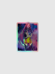 KPop Demon Hunters Holographic Sticker Mira Electric Summer