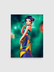 KPop Demon Hunters Poster Zoey Electric Summer