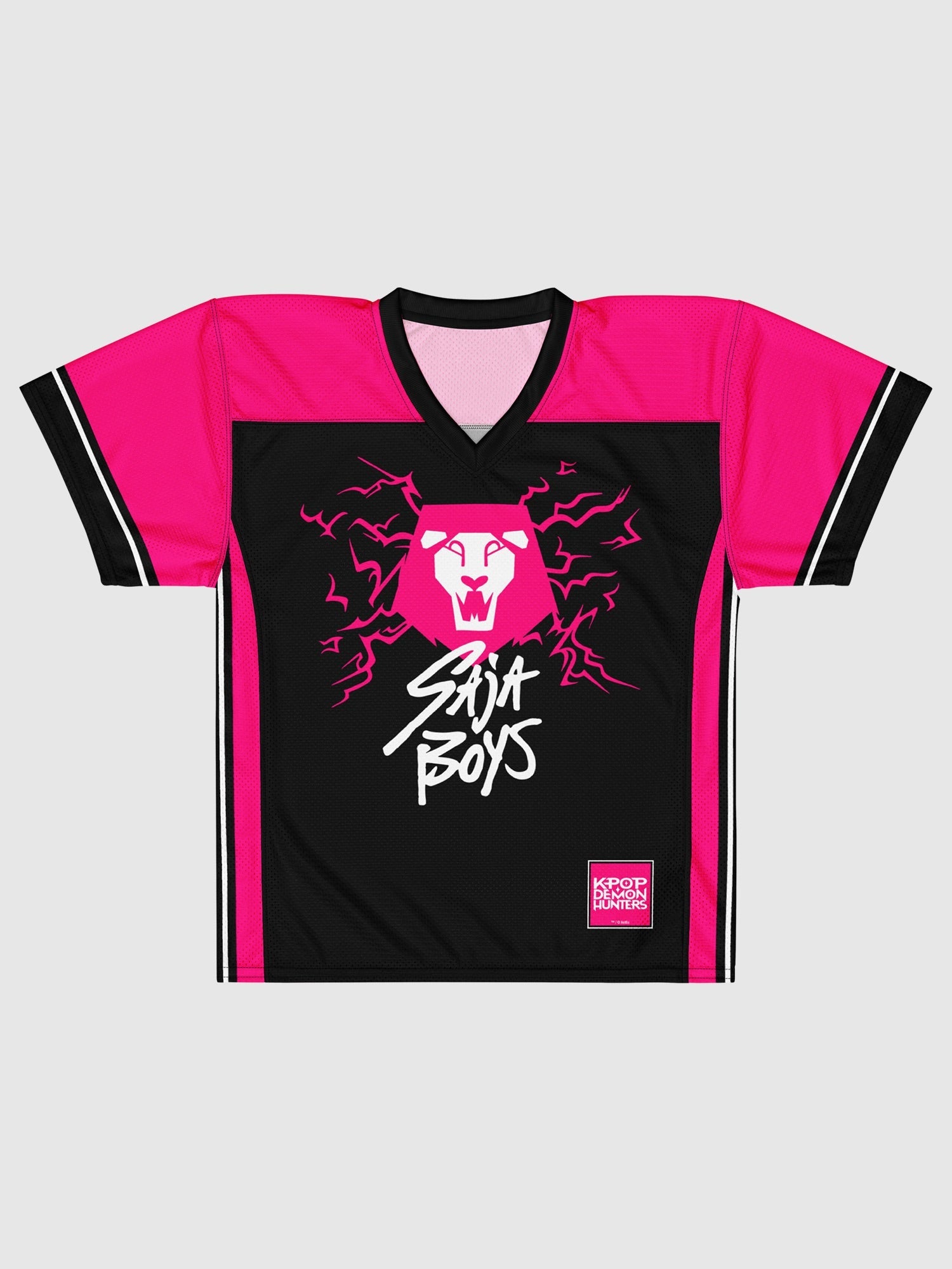 KPop Demon Hunters SAJA BOYS Pride Football Jersey