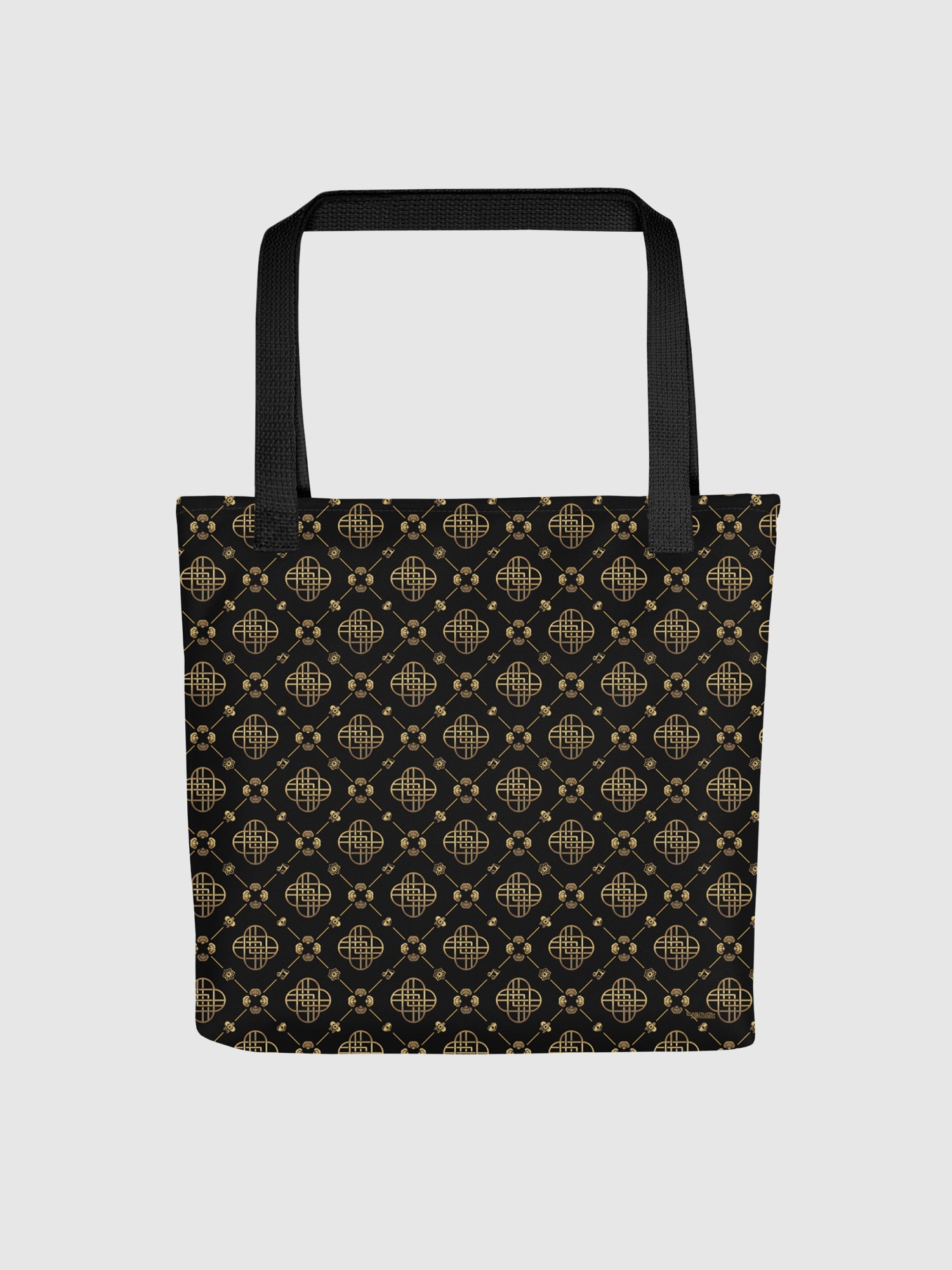 KPop Demon Hunters Tote Bag HUNTR/X Logo Golden