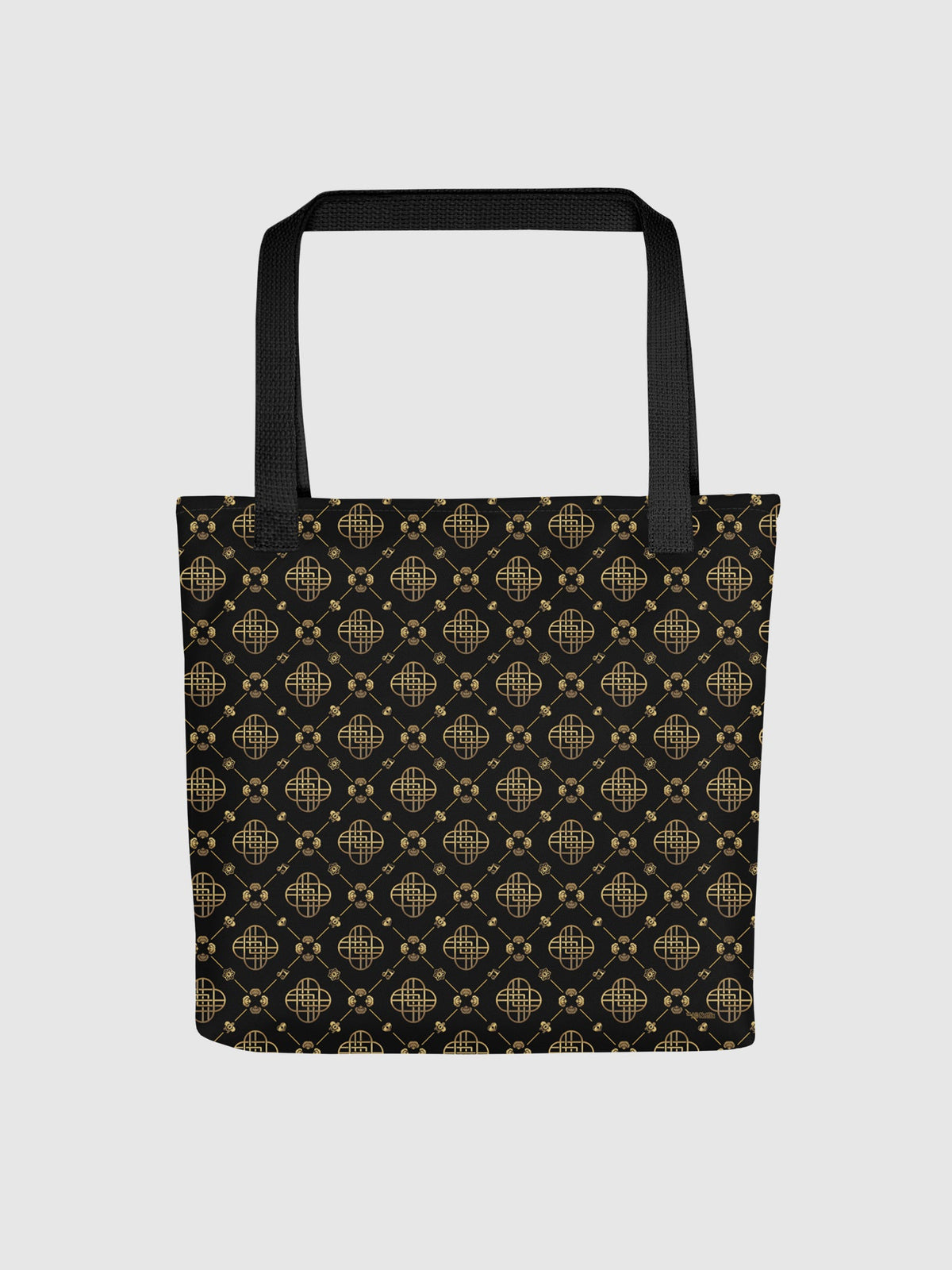 KPop Demon Hunters Tote Bag HUNTR/X Logo Golden