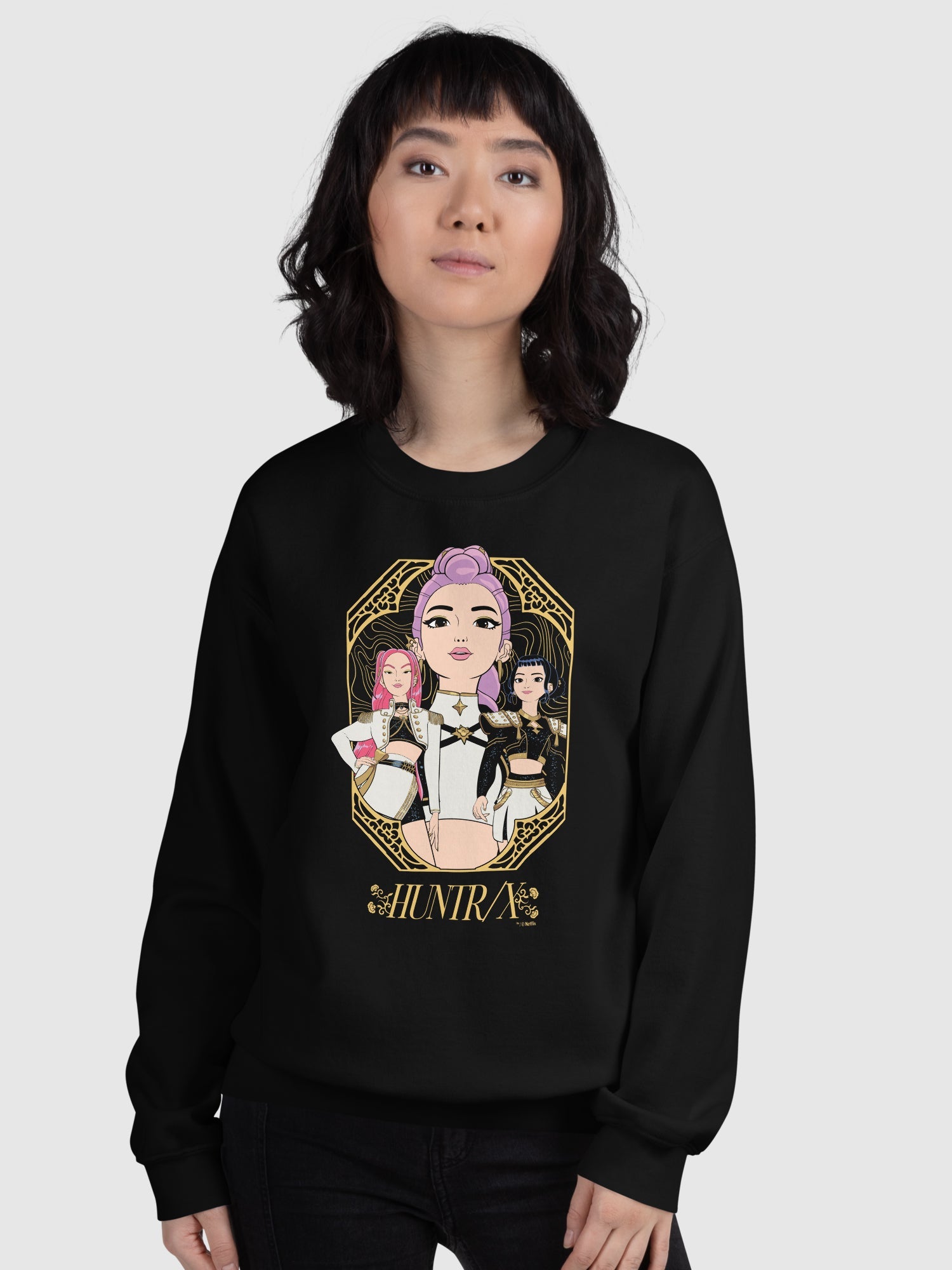 KPop Demon Hunters Crewneck HUNTR/X Golden