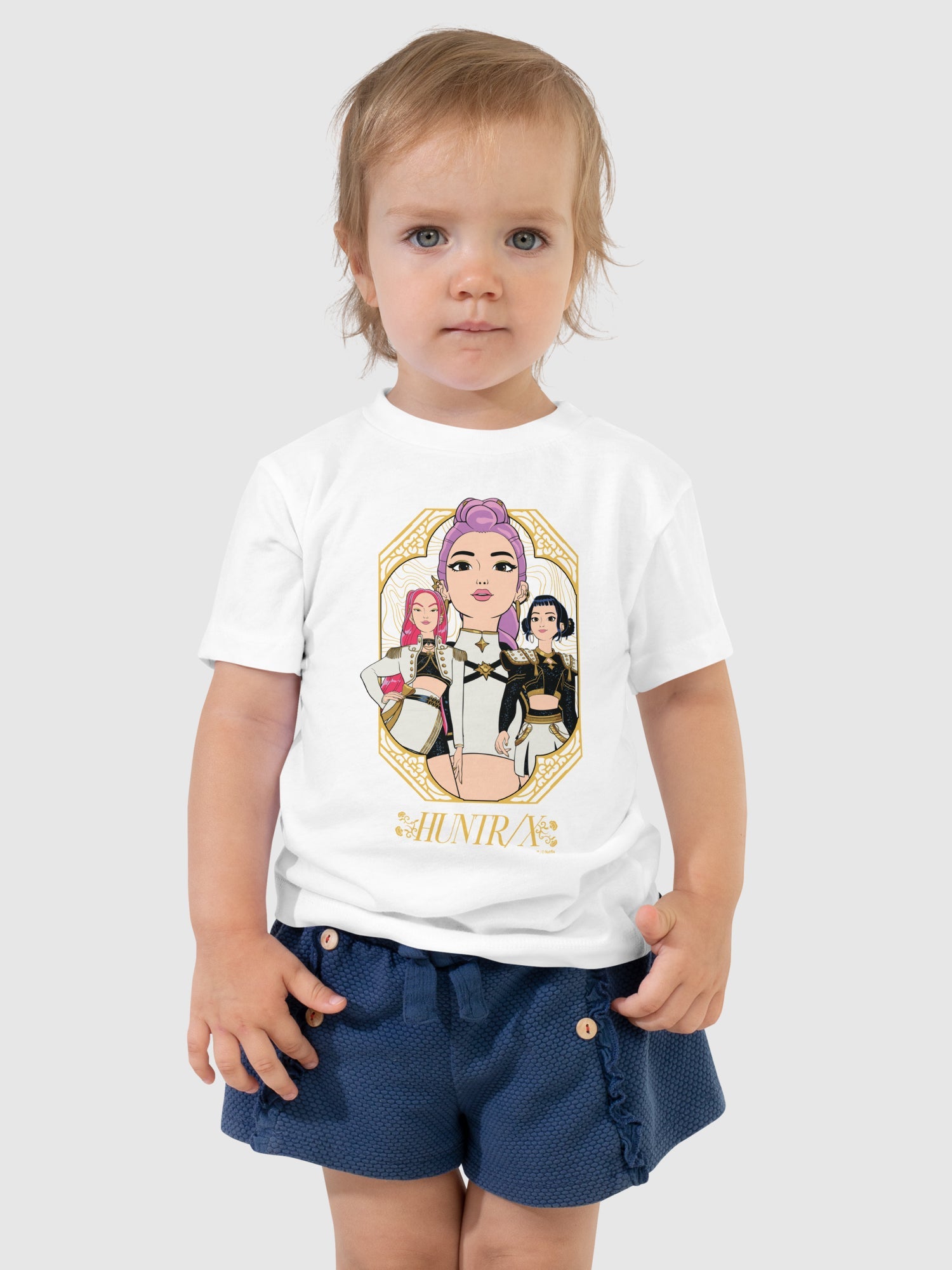 KPop Demon Hunters Toddler T-Shirt HUNTR/X Golden