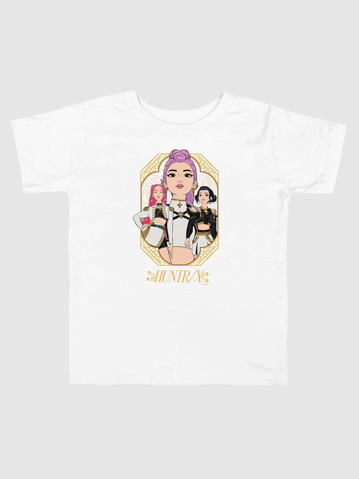 KPop Demon Hunters Toddler T-Shirt HUNTR/X Golden