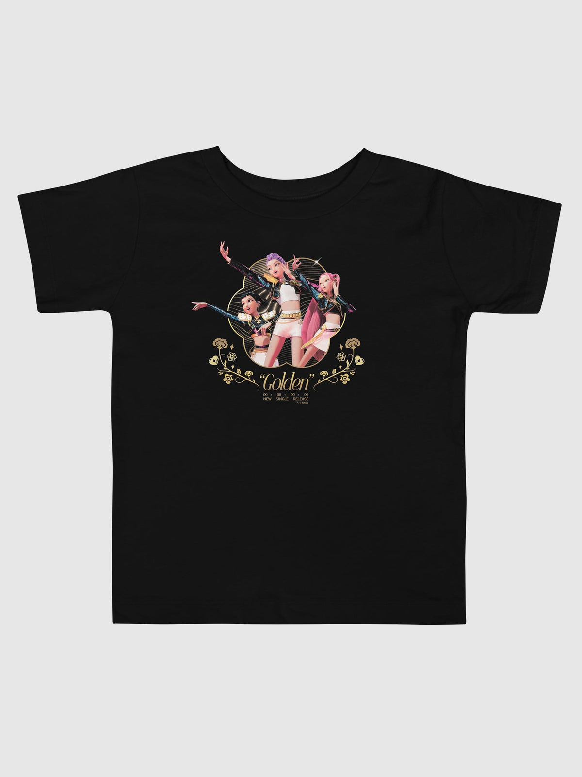 KPop Demon Hunters Toddler T-Shirt HUNTR/X Golden Release