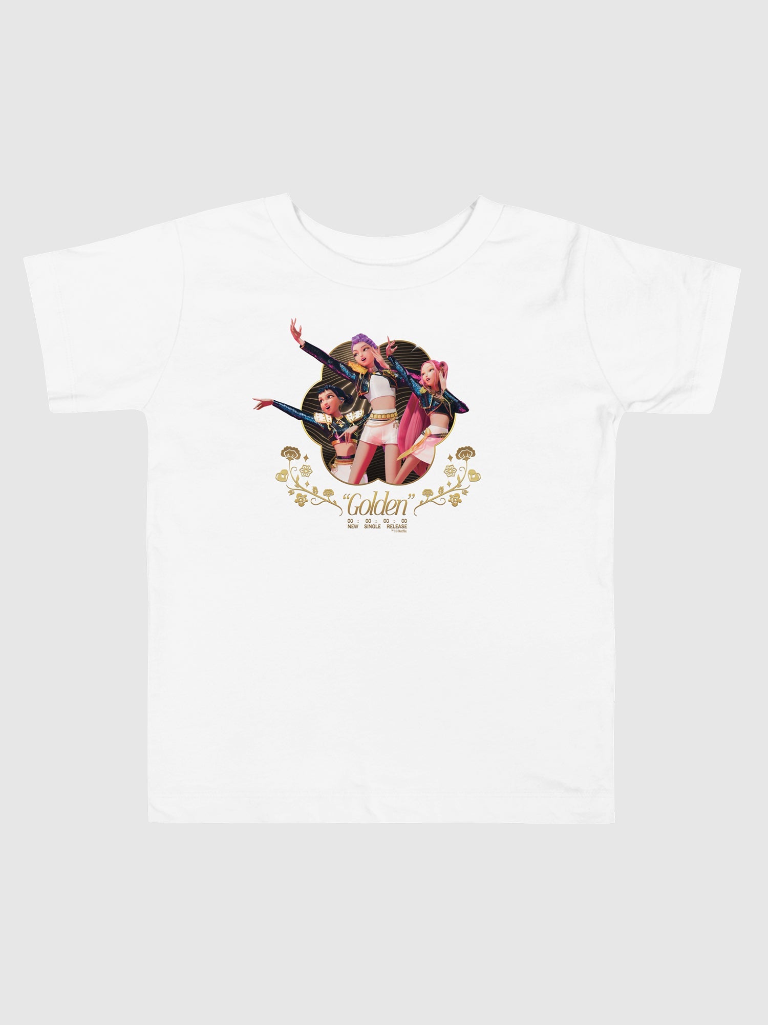 KPop Demon Hunters Toddler T-Shirt HUNTR/X Golden Release