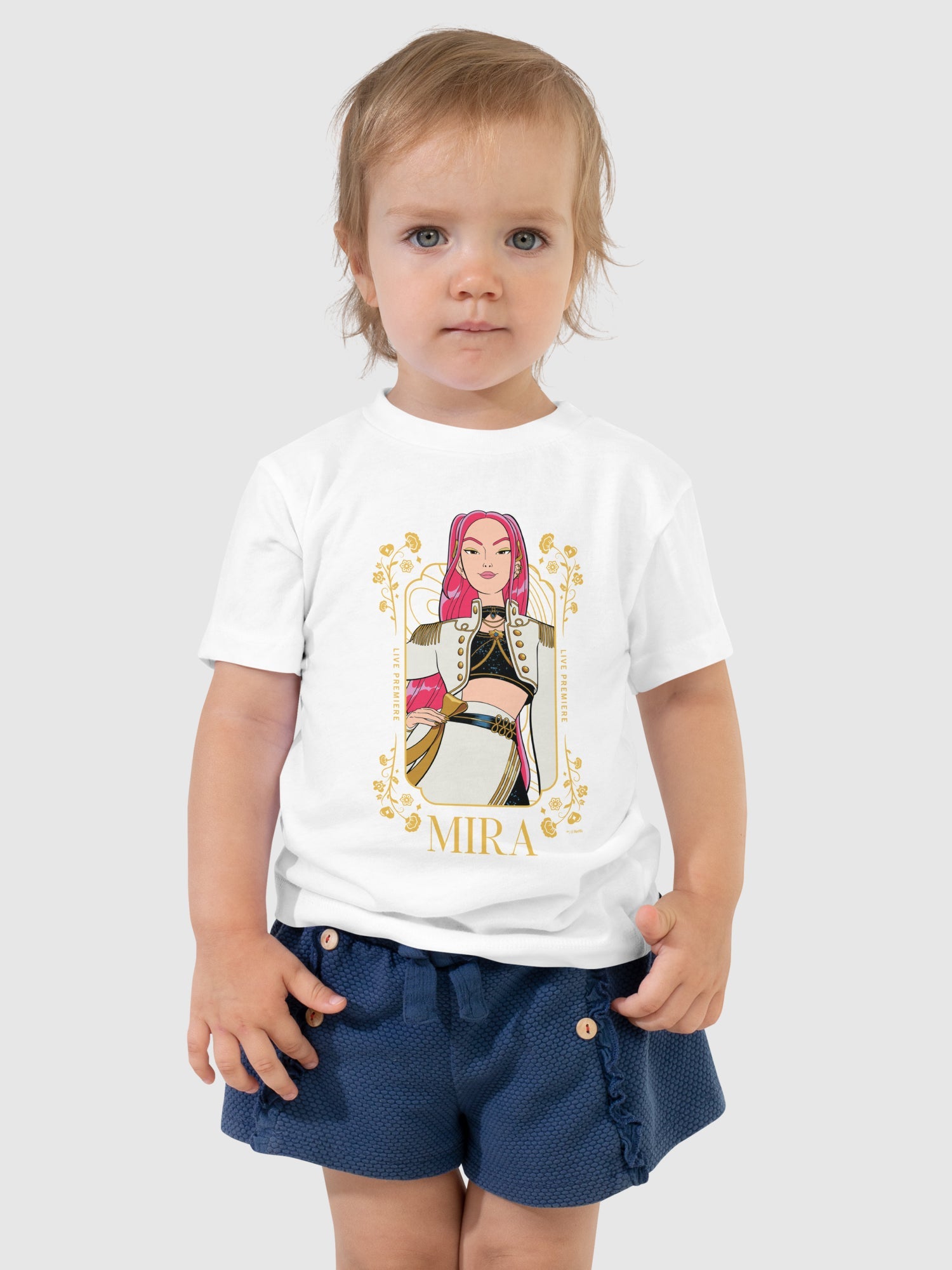 KPop Demon Hunters Toddler T-Shirt Mira Golden