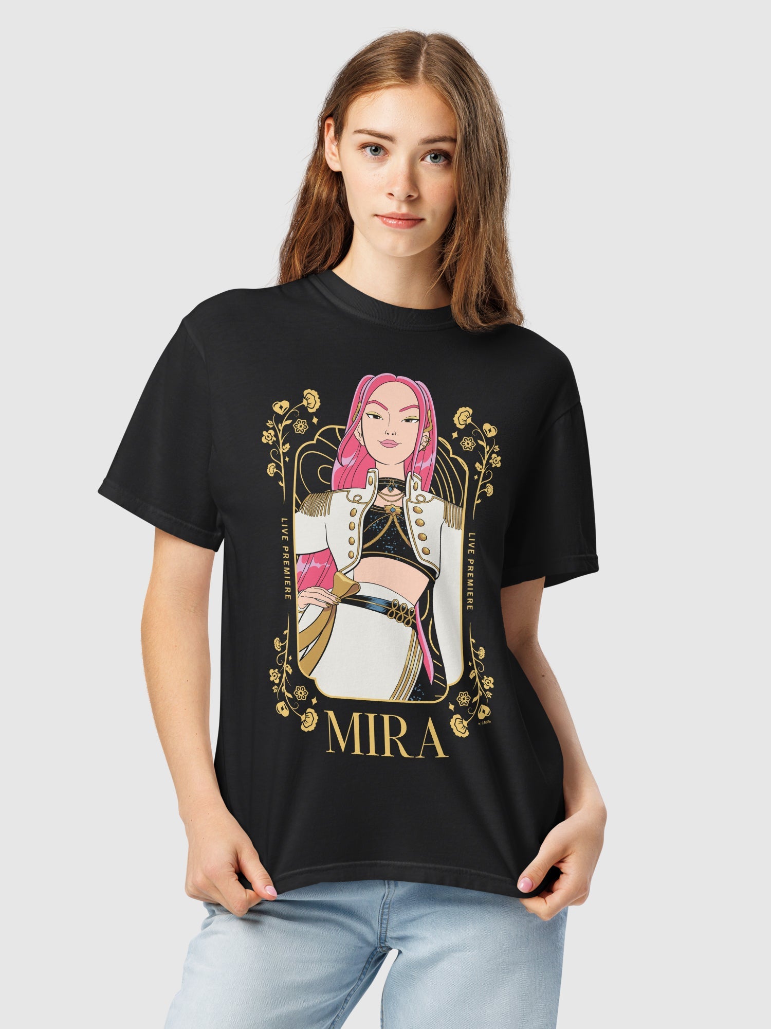 KPop Demon Hunters Comfort Colors T-Shirt Mira Golden