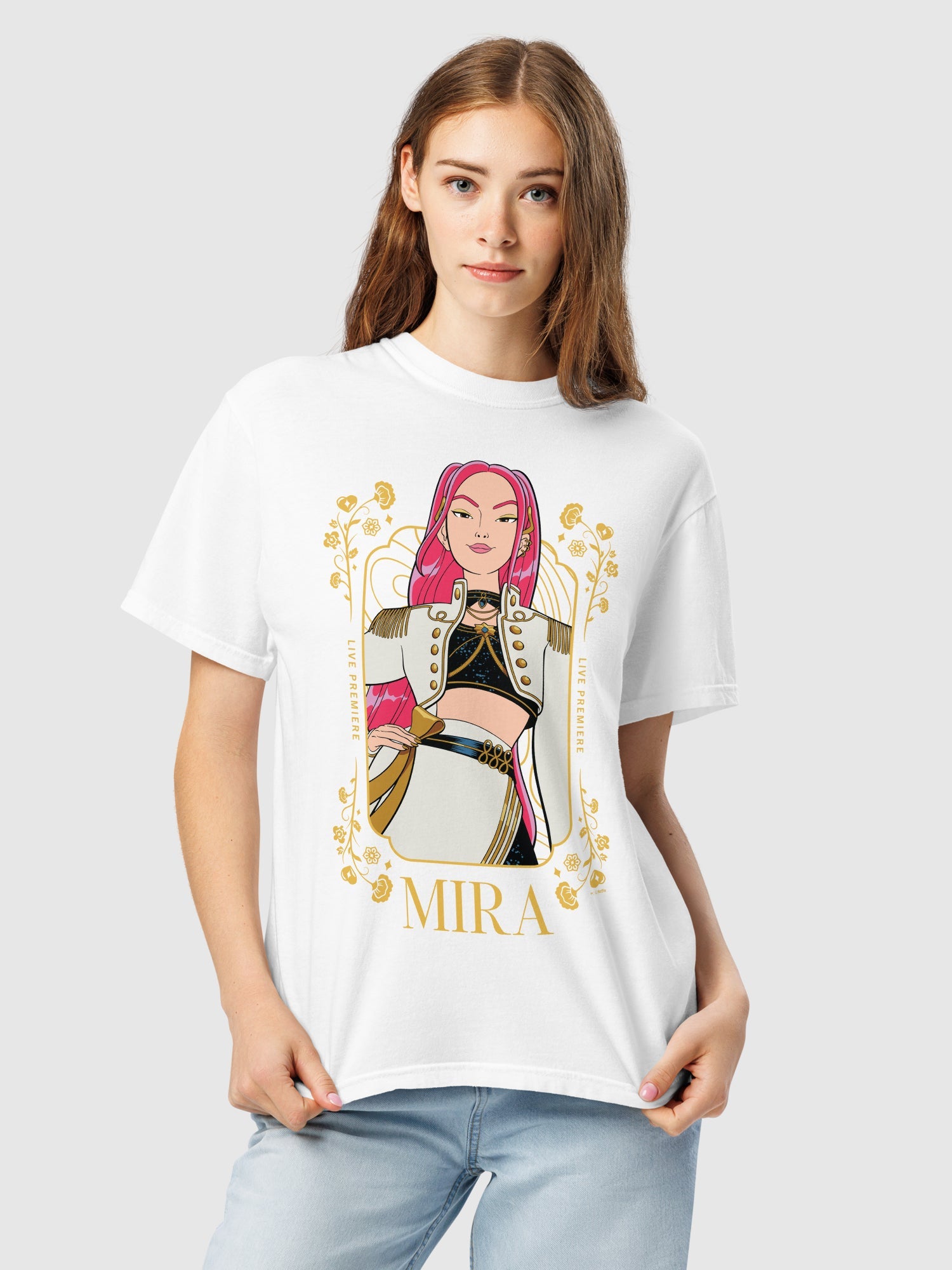 KPop Demon Hunters Comfort Colors T-Shirt Mira Golden