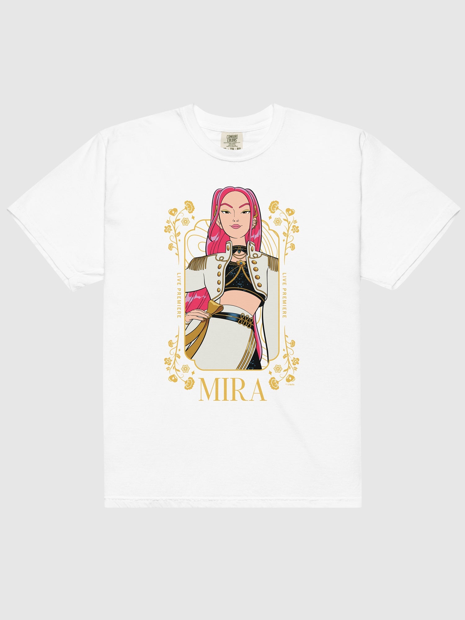 KPop Demon Hunters Comfort Colors T-Shirt Mira Golden