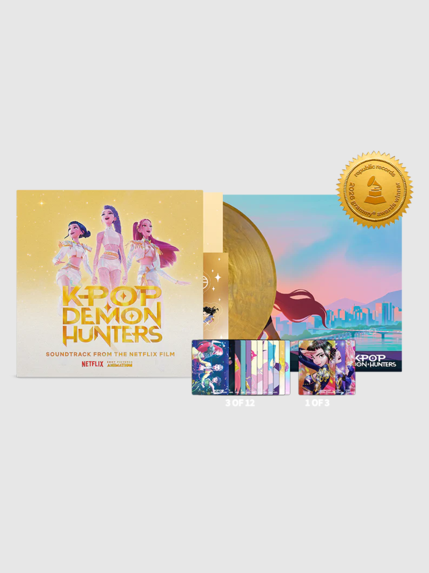 KPop Demon Hunters [Original Motion Picture Soundtrack] Vinyl - Golden Edition
