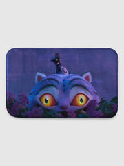 KPop Demon Hunters Derpy Tiger and Sussie Magpie Bath Mat
