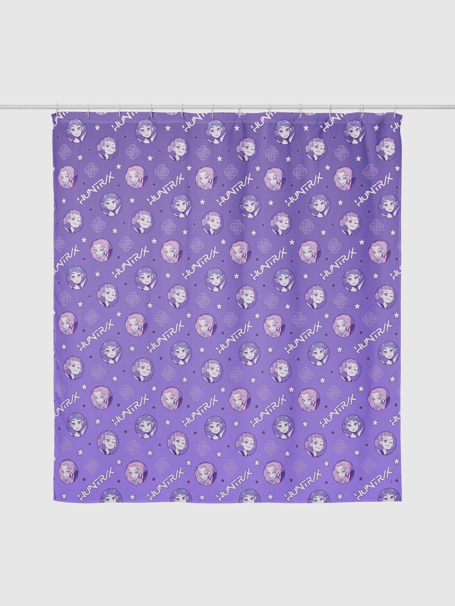 KPop Demon Hunters HUNTR/X Shower Curtain