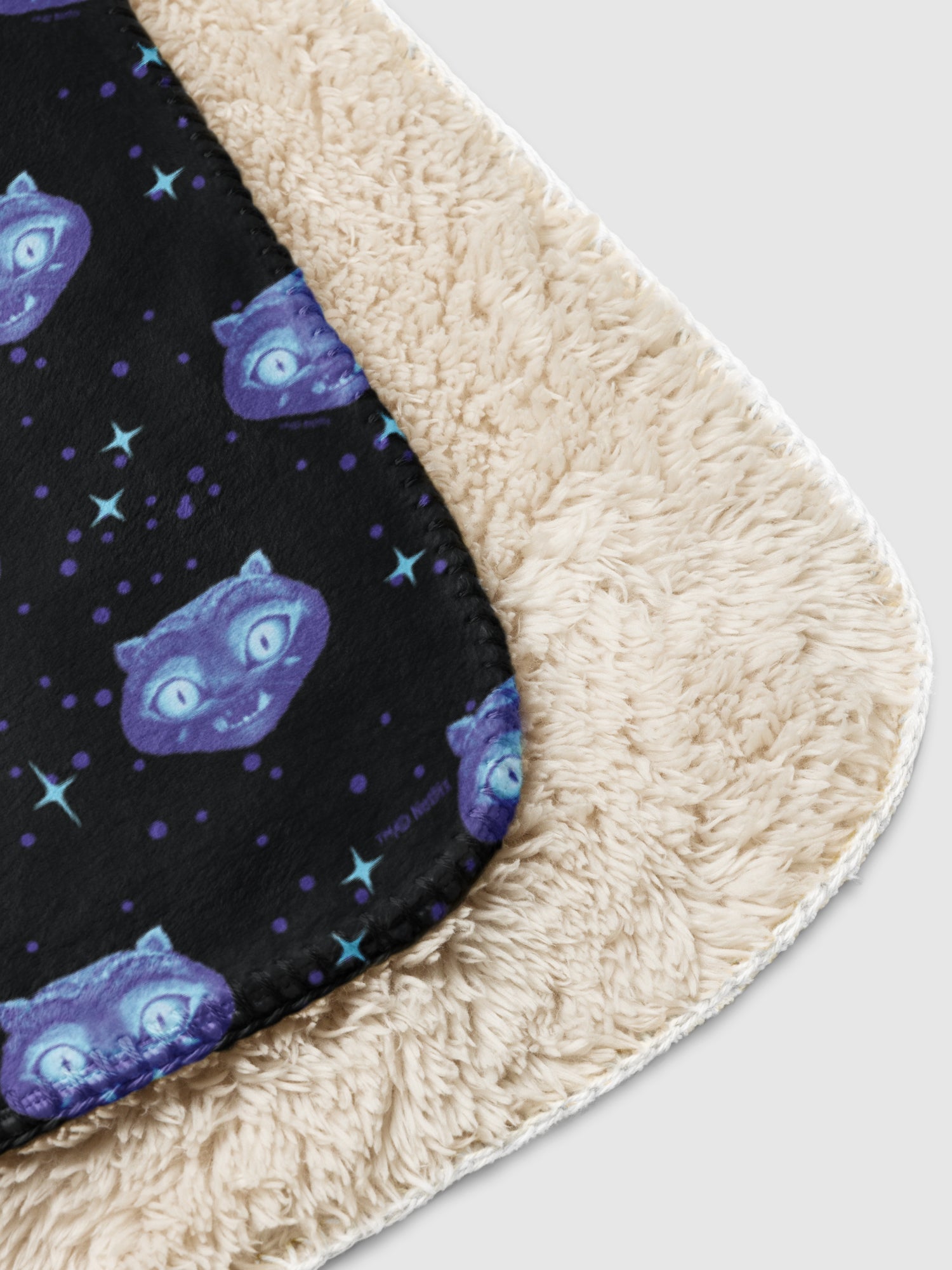 Kpop Demon Hunters Sherpa Blanket Derpy Tiger
