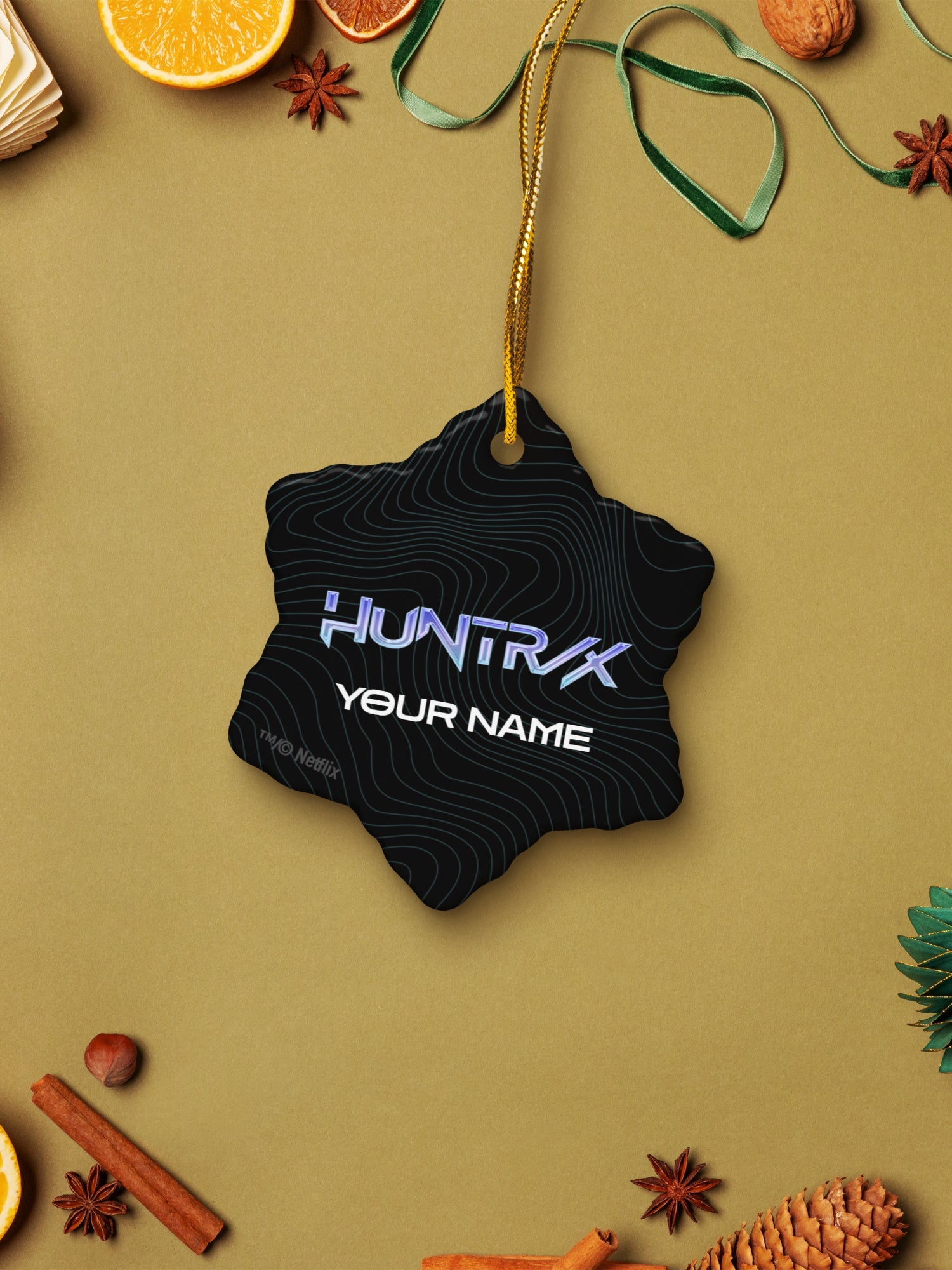 Kpop Demon Hunters Personalized Ornament HUNTR/X