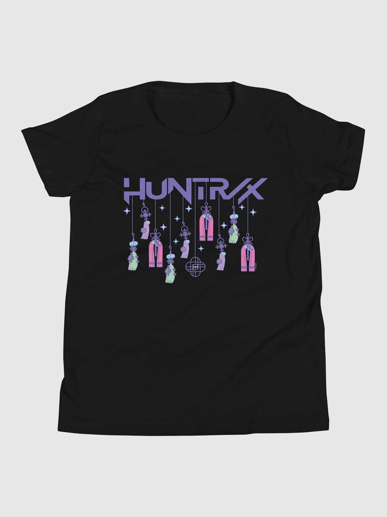 Kpop Demon Hunters Kids T-Shirt HUNTR/X Holiday Charms