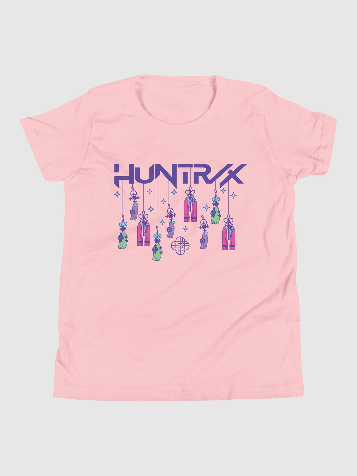 Kpop Demon Hunters Kids T-Shirt HUNTR/X Holiday Charms