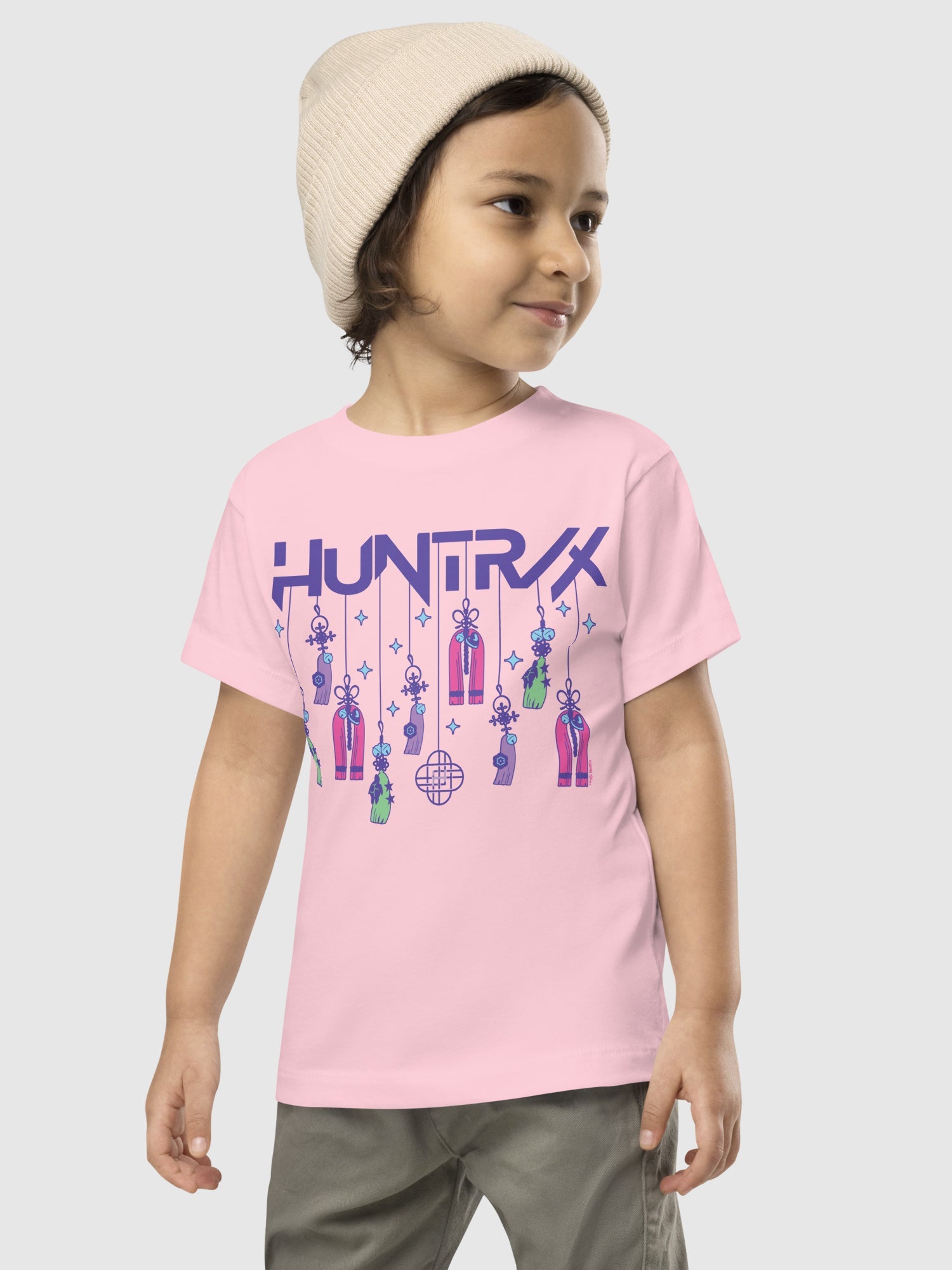 KPop Demon Hunters Toddler T-Shirt HUNTR/X Holiday Charms