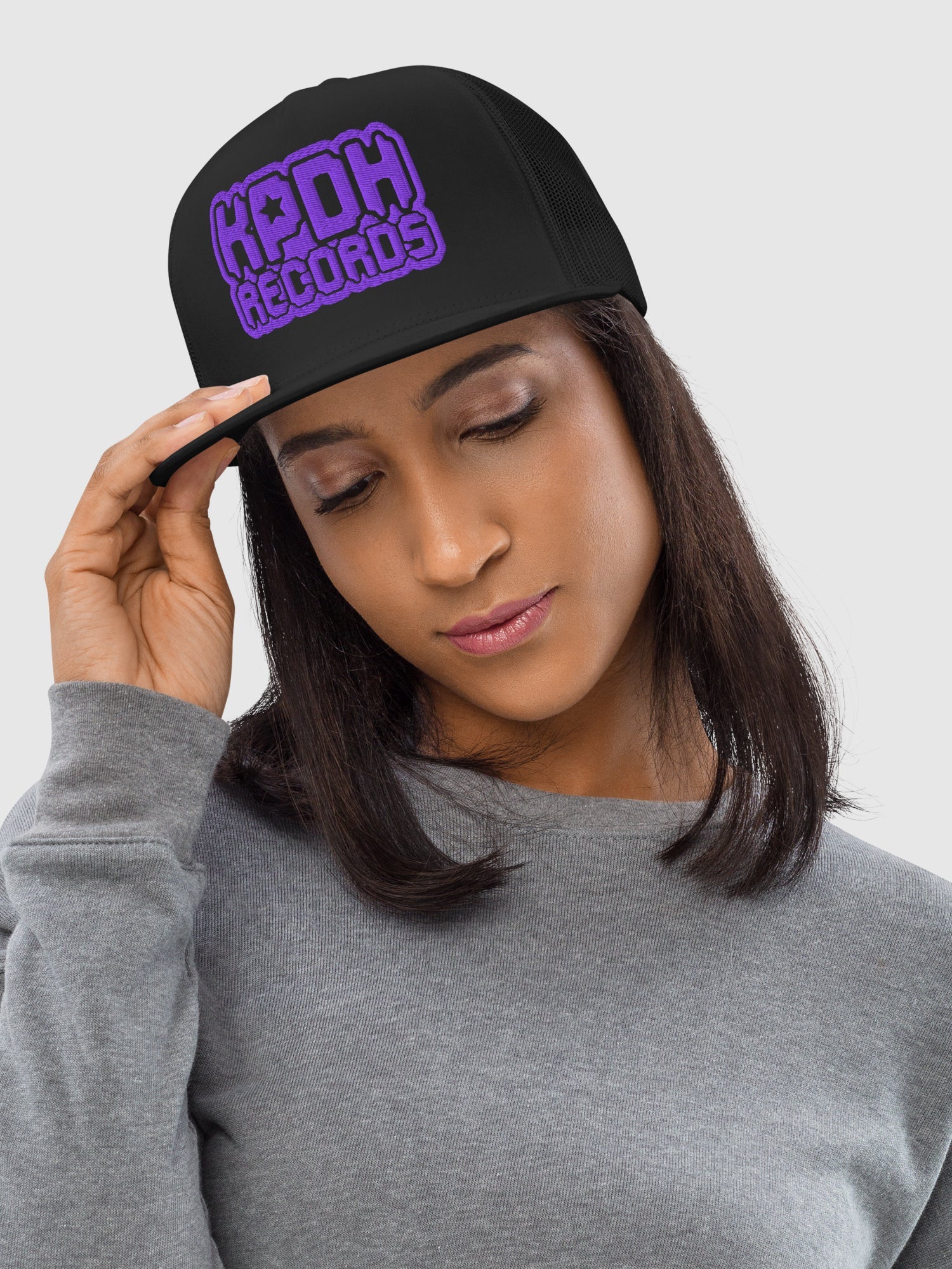 KPop Demon Hunters Trucker Hat Records