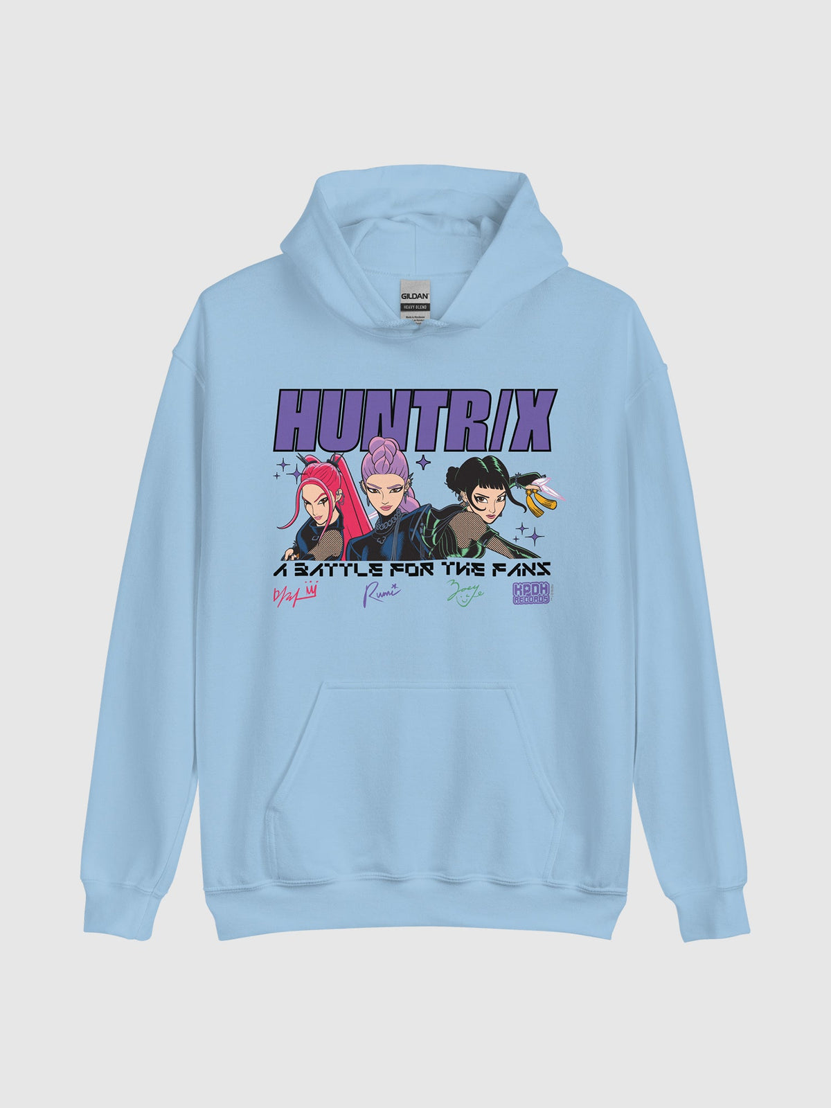 KPop Demon Hunters Hoodie HUNTR/X Battle For The Fans
