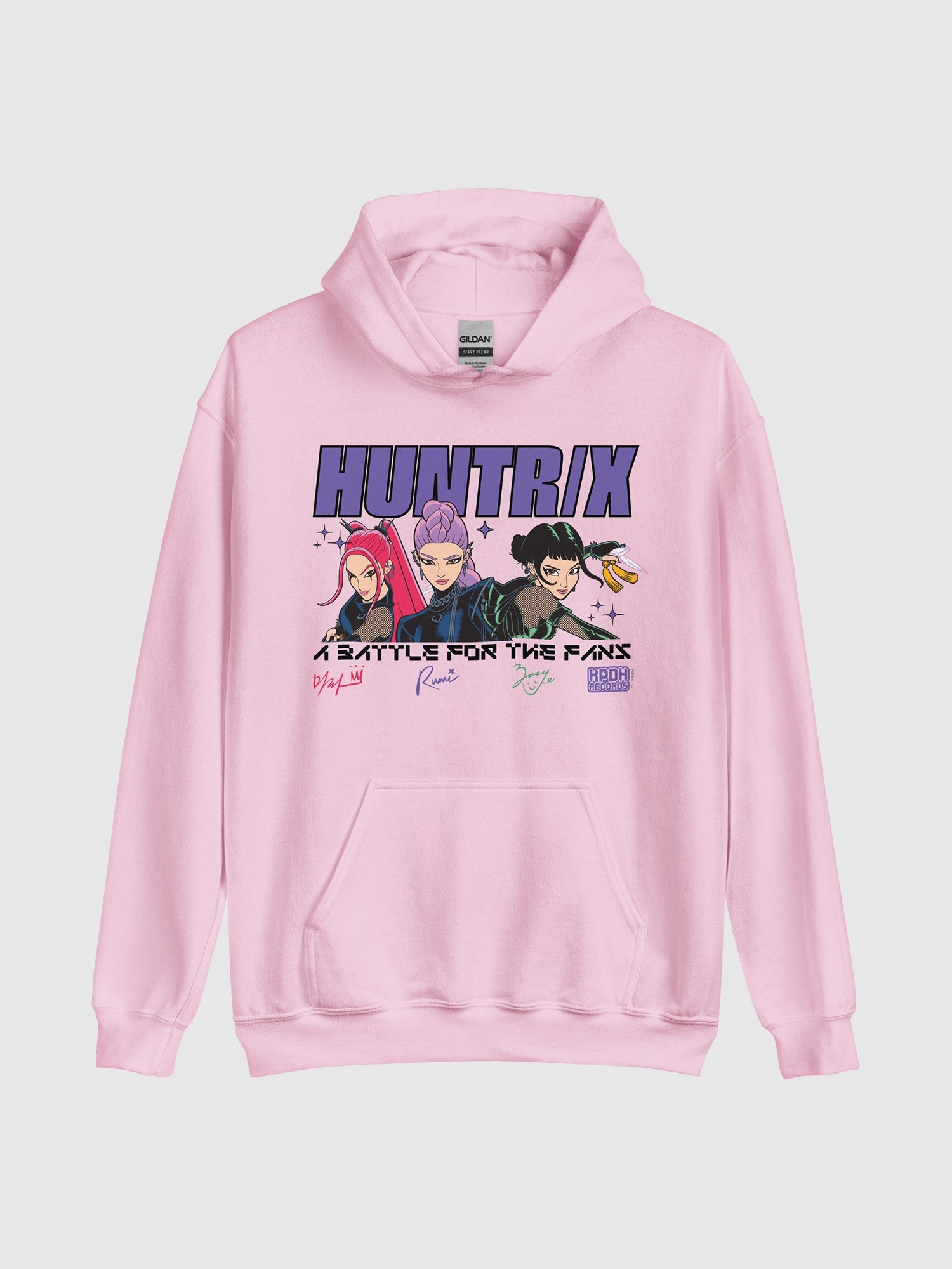 KPop Demon Hunters Hoodie HUNTR/X Battle For The Fans