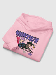 KPop Demon Hunters Toddler Hoodie HUNTR/X Battle For The Fans