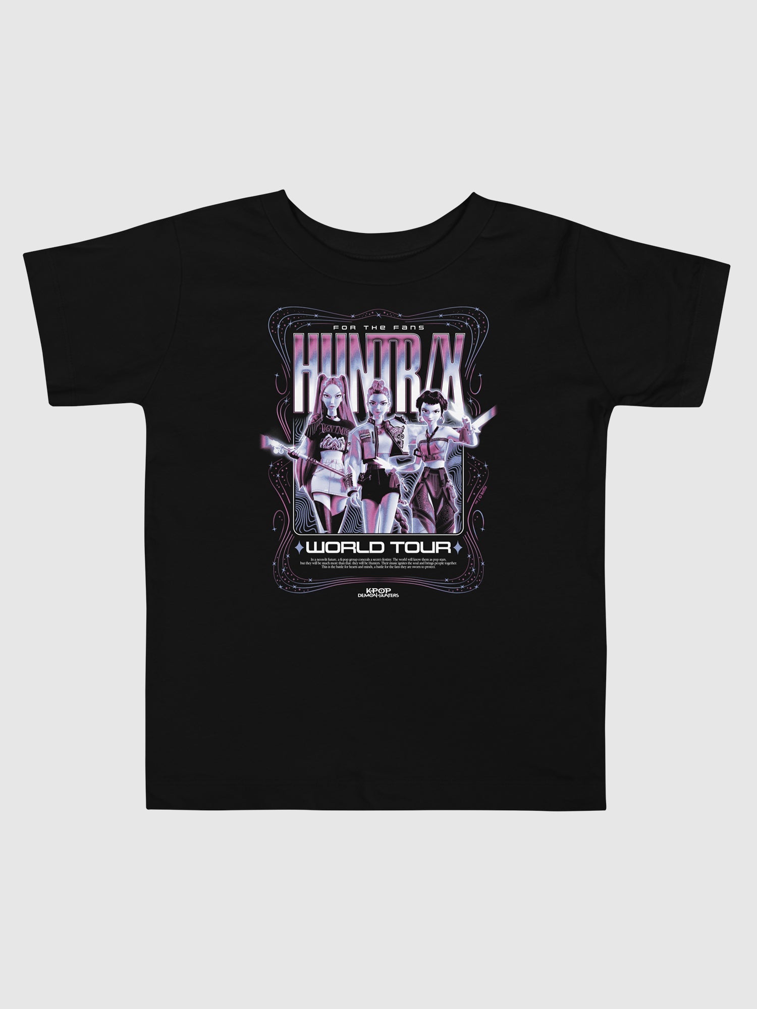 KPop Demon Hunters Toddler T-Shirt HUNTR/X World Tour