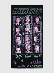 KPop Demon Hunters Beach Towel World Tour