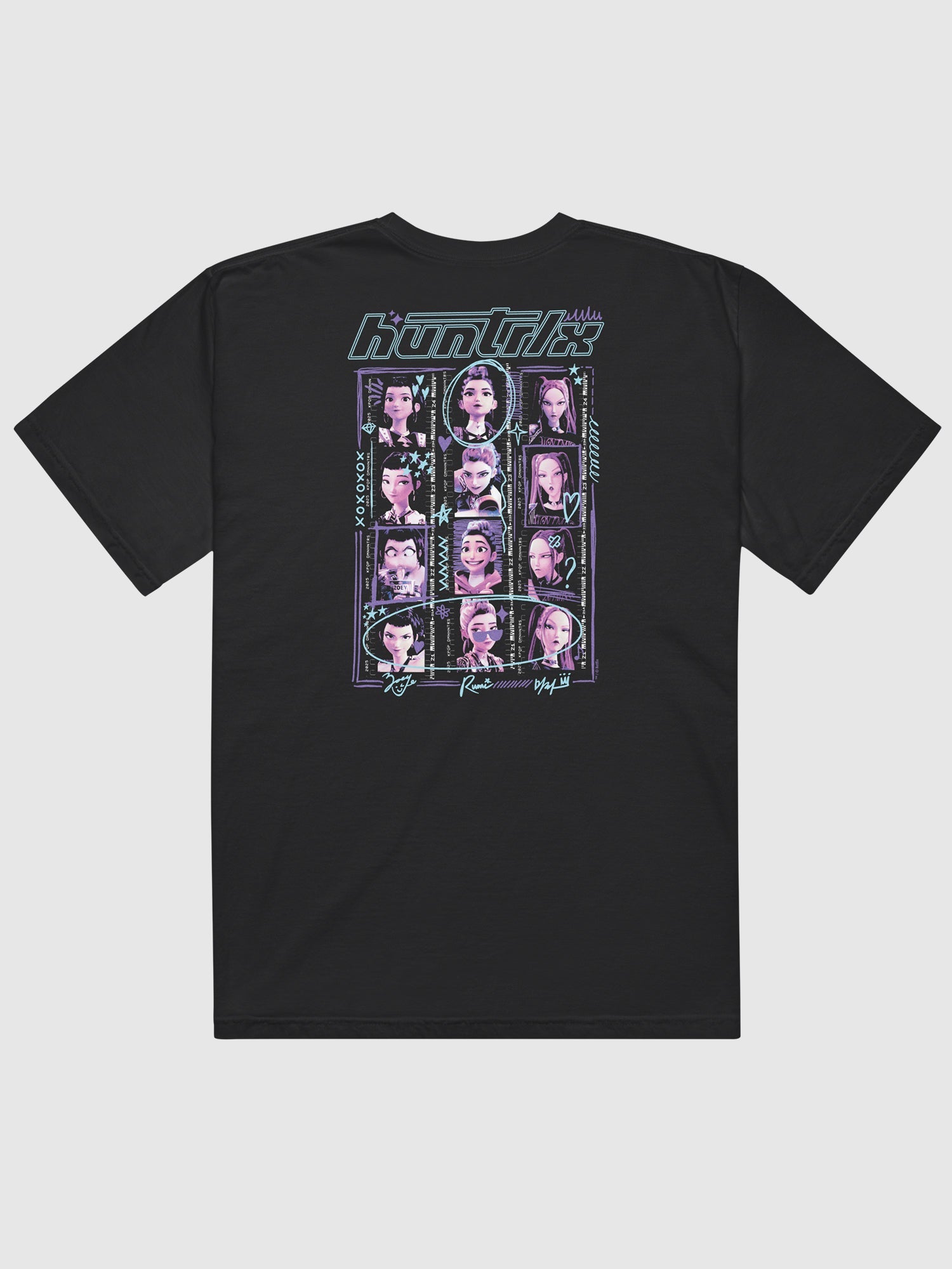 KPop Demon Hunters Comfort Colors T-Shirt World Tour