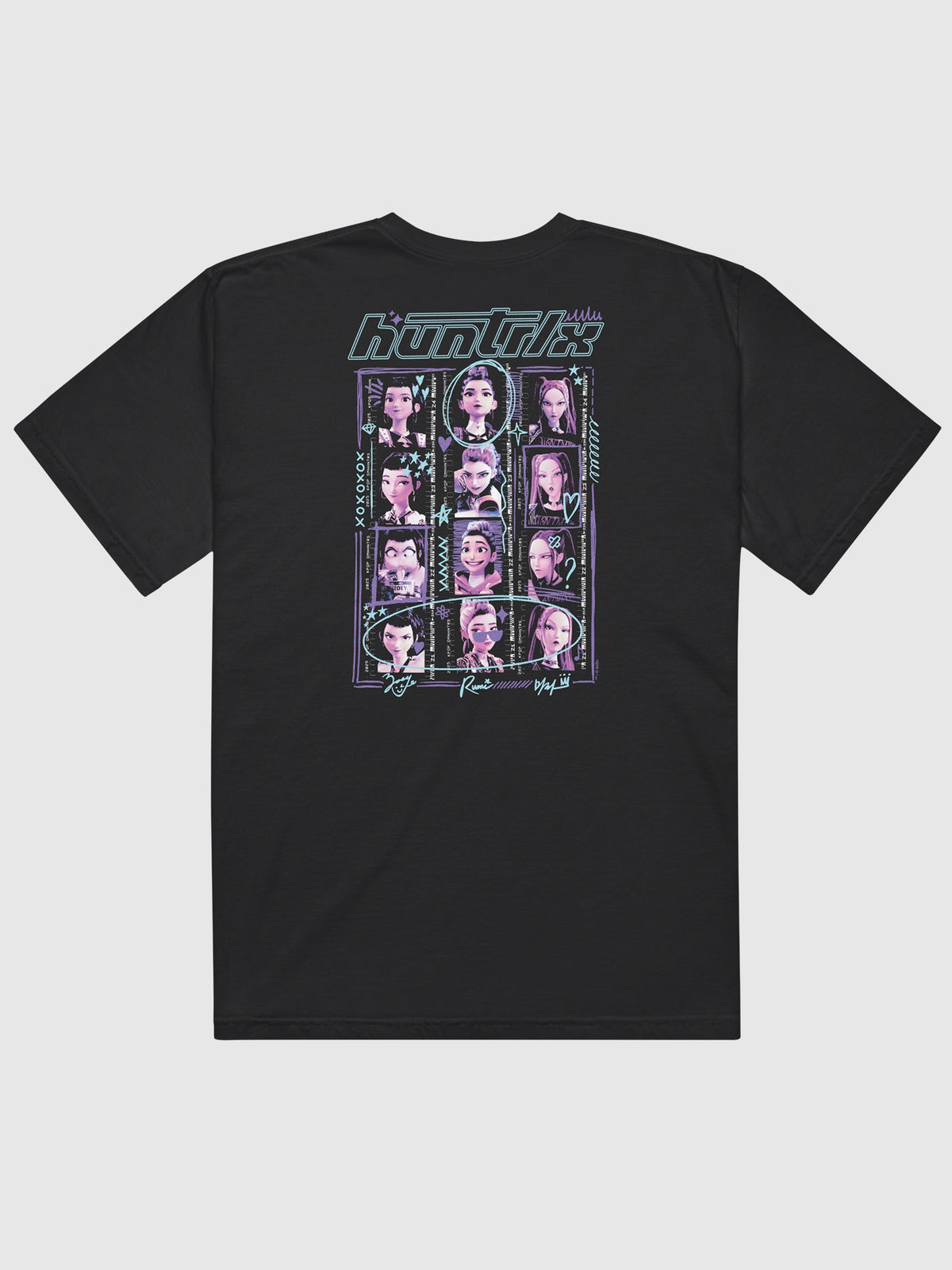 KPop Demon Hunters Comfort Colors T-Shirt World Tour