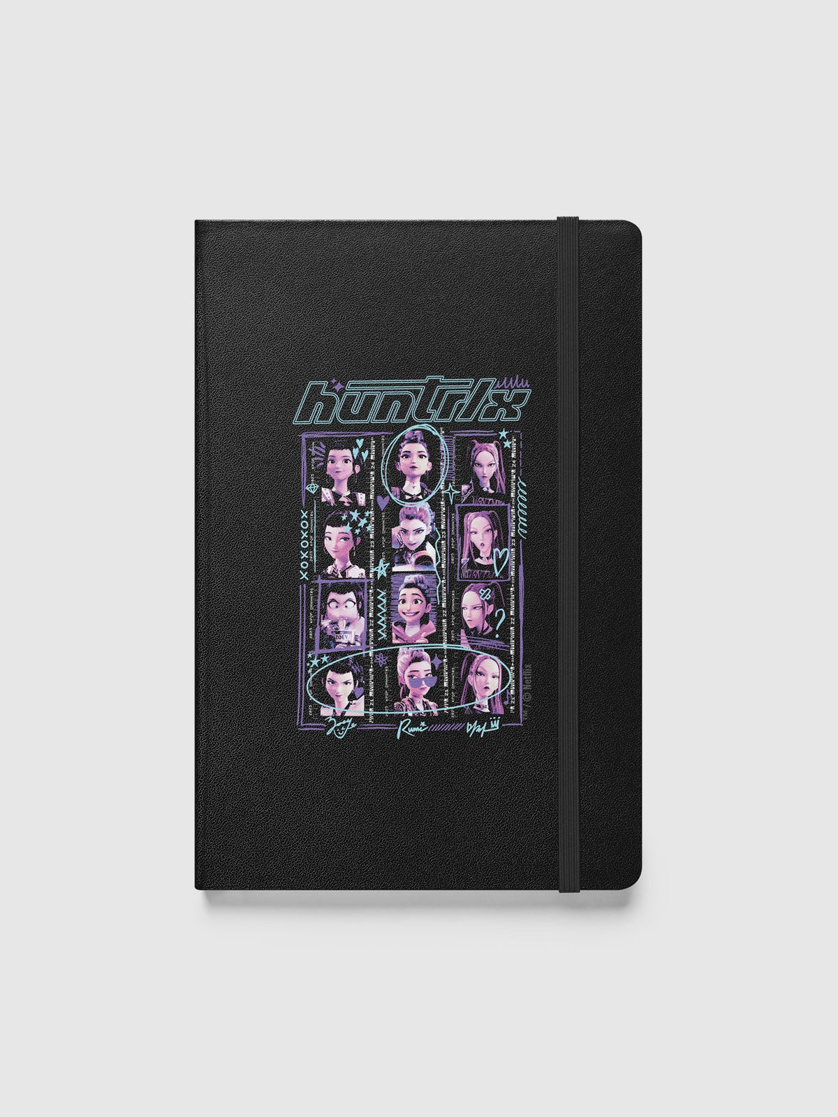 KPop Demon Hunters Notebook World Tour