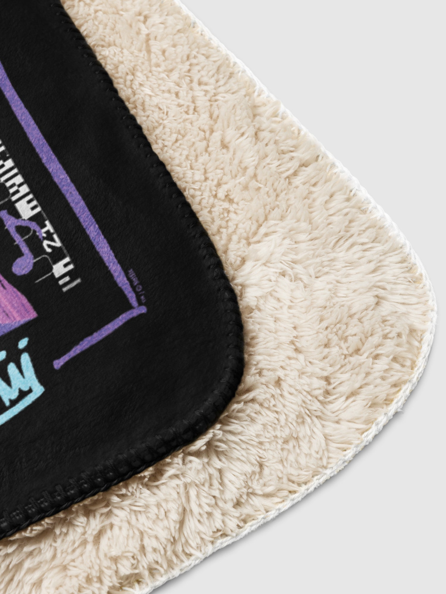 KPop Demon Hunters Sherpa Blanket World Tour