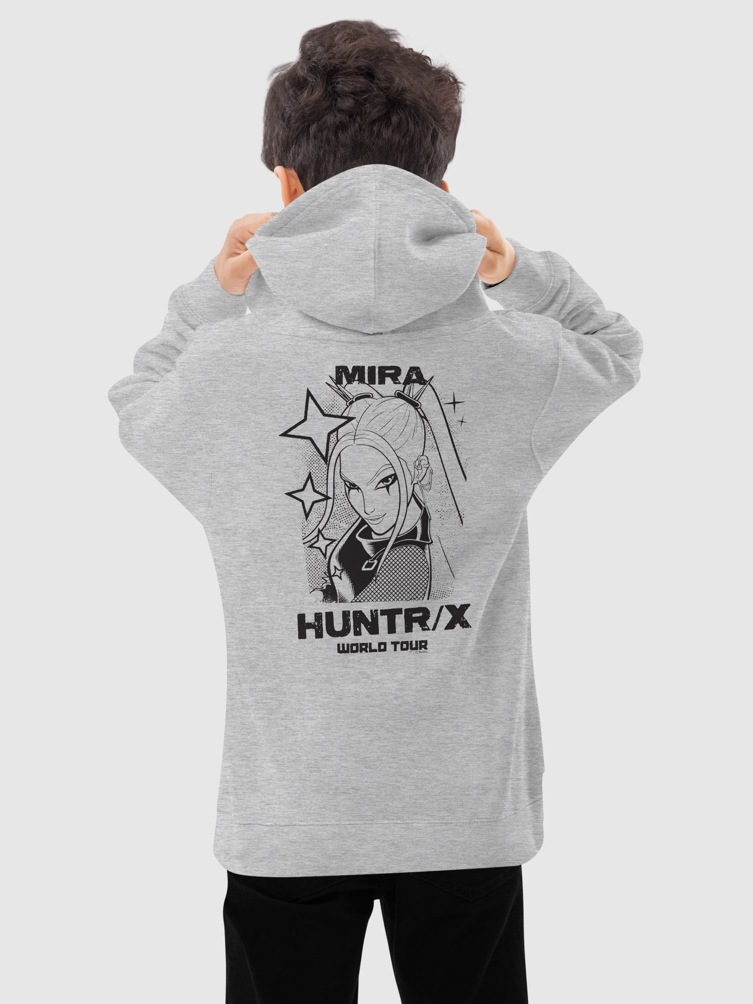 KPop Demon Hunters Kids Hoodie Mira World Tour