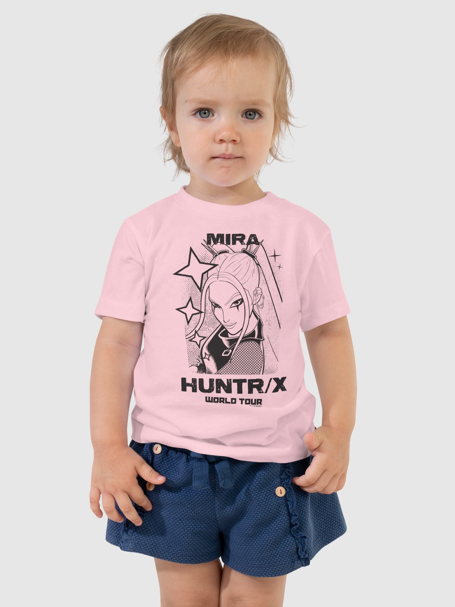 KPop Demon Hunters Toddler T-Shirt Mira World Tour