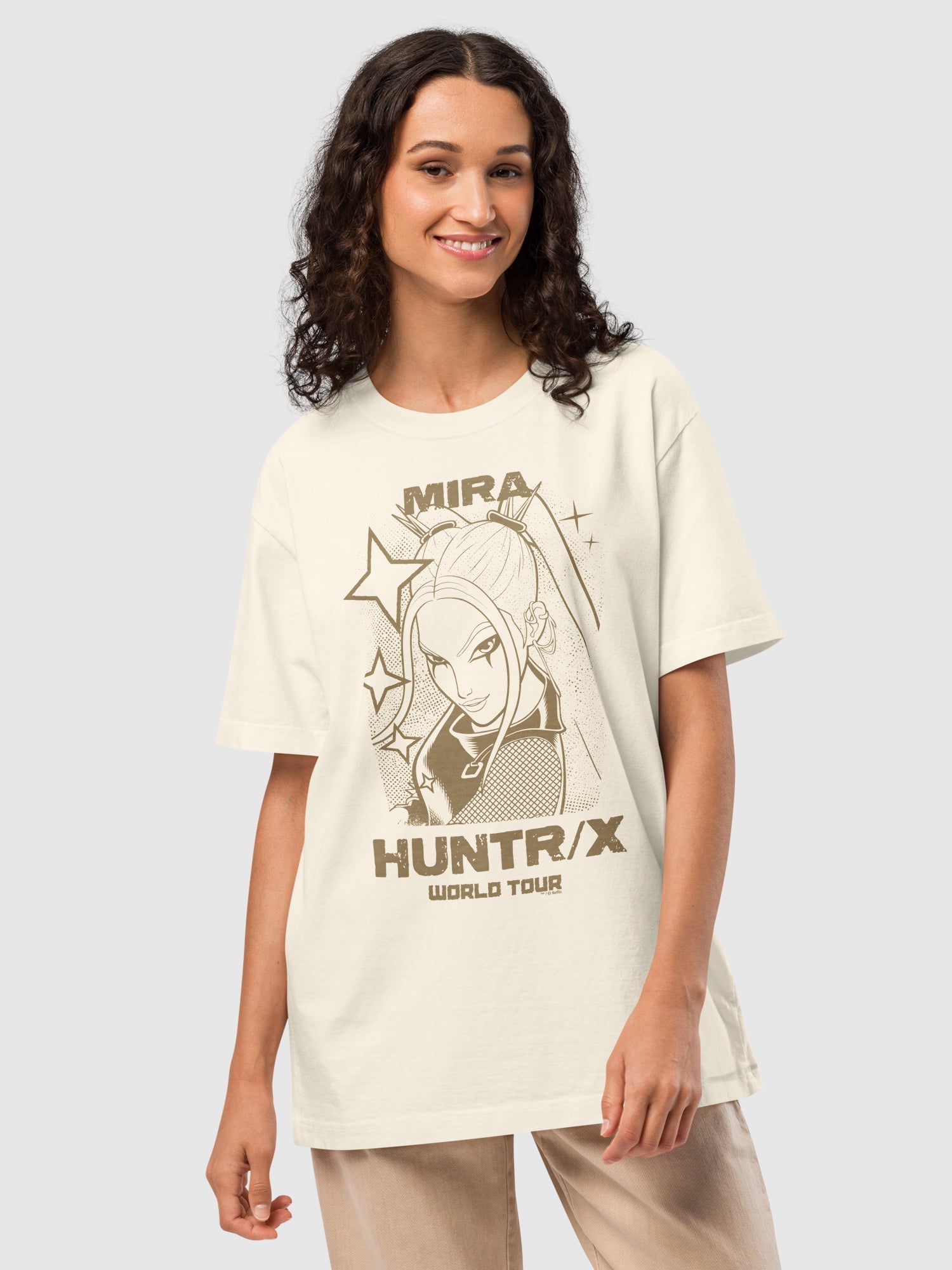 KPop Demon Hunters Oversized T-Shirt Mira World Tour