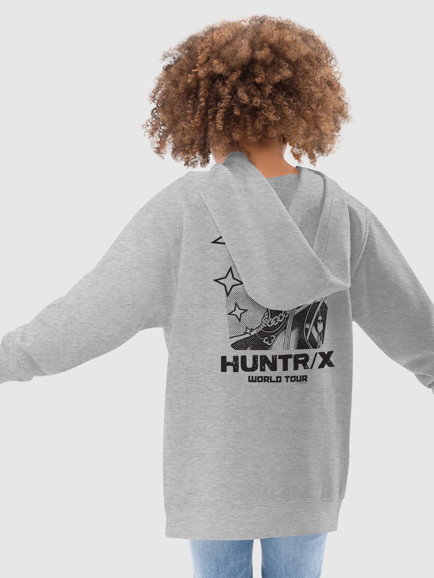 KPop Demon Hunters Kids Hoodie Rumi World Tour