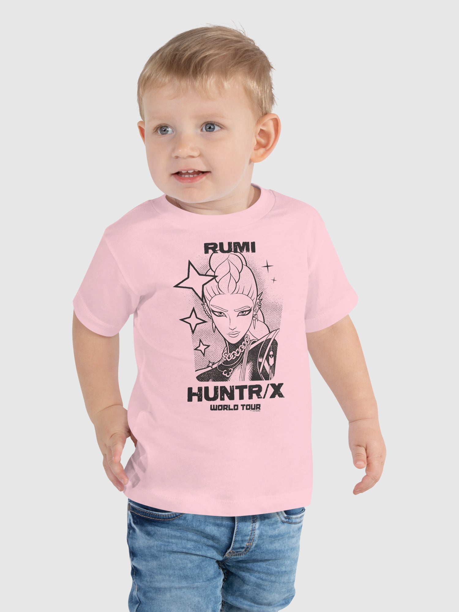 KPop Demon Hunters Toddler T-Shirt Rumi World Tour