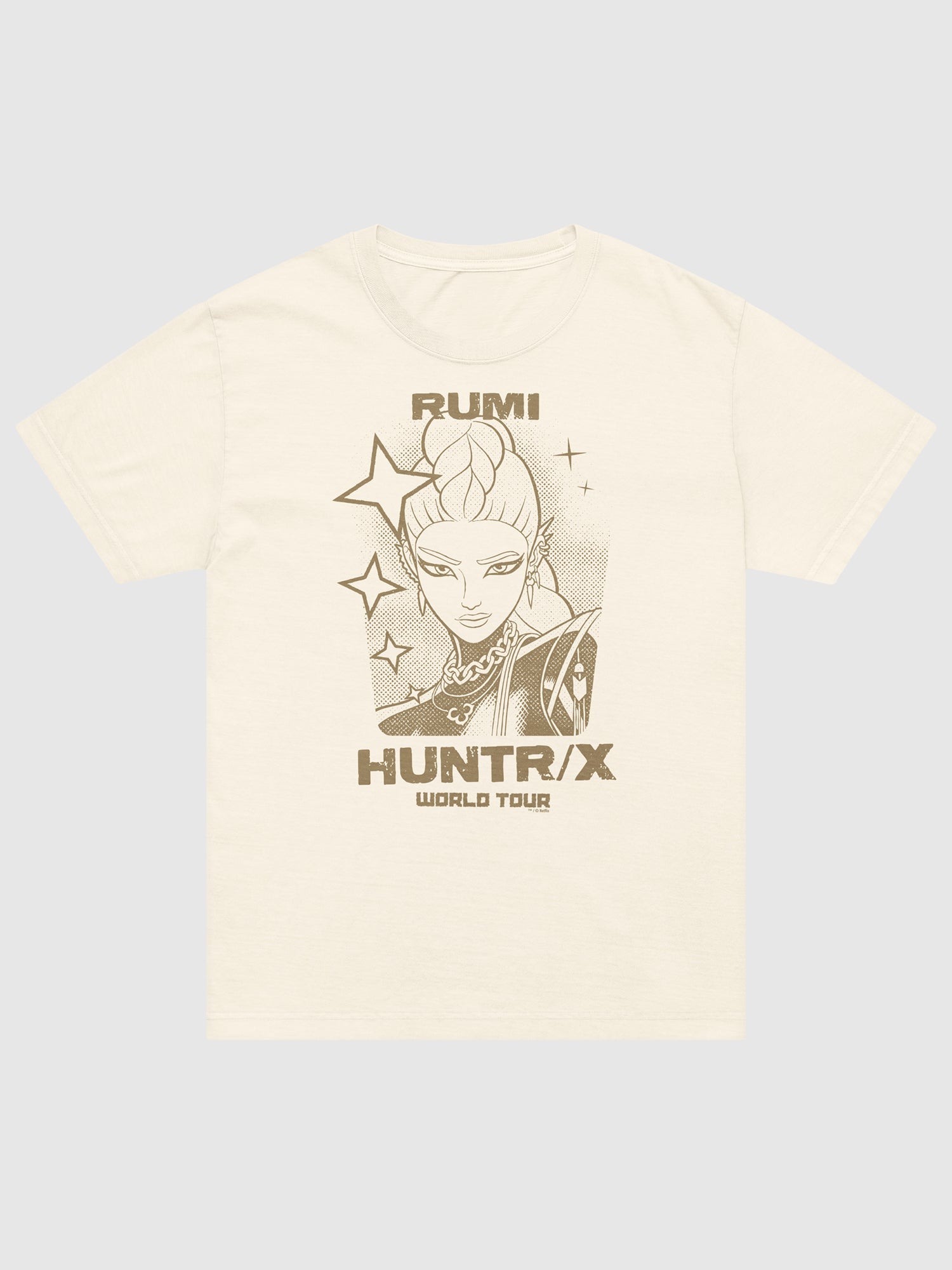 KPop Demon Hunters Oversized T-Shirt Rumi World Tour