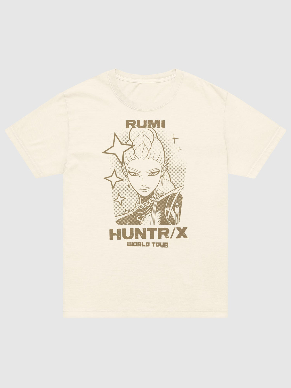 KPop Demon Hunters Oversized T-Shirt Rumi World Tour