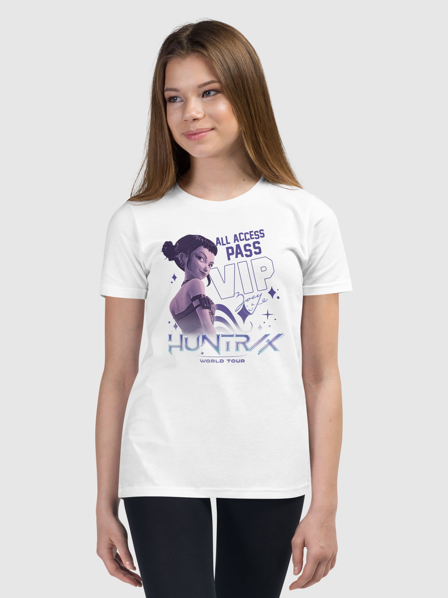 KPop Demon Hunters Kids T-Shirt Zoey VIP