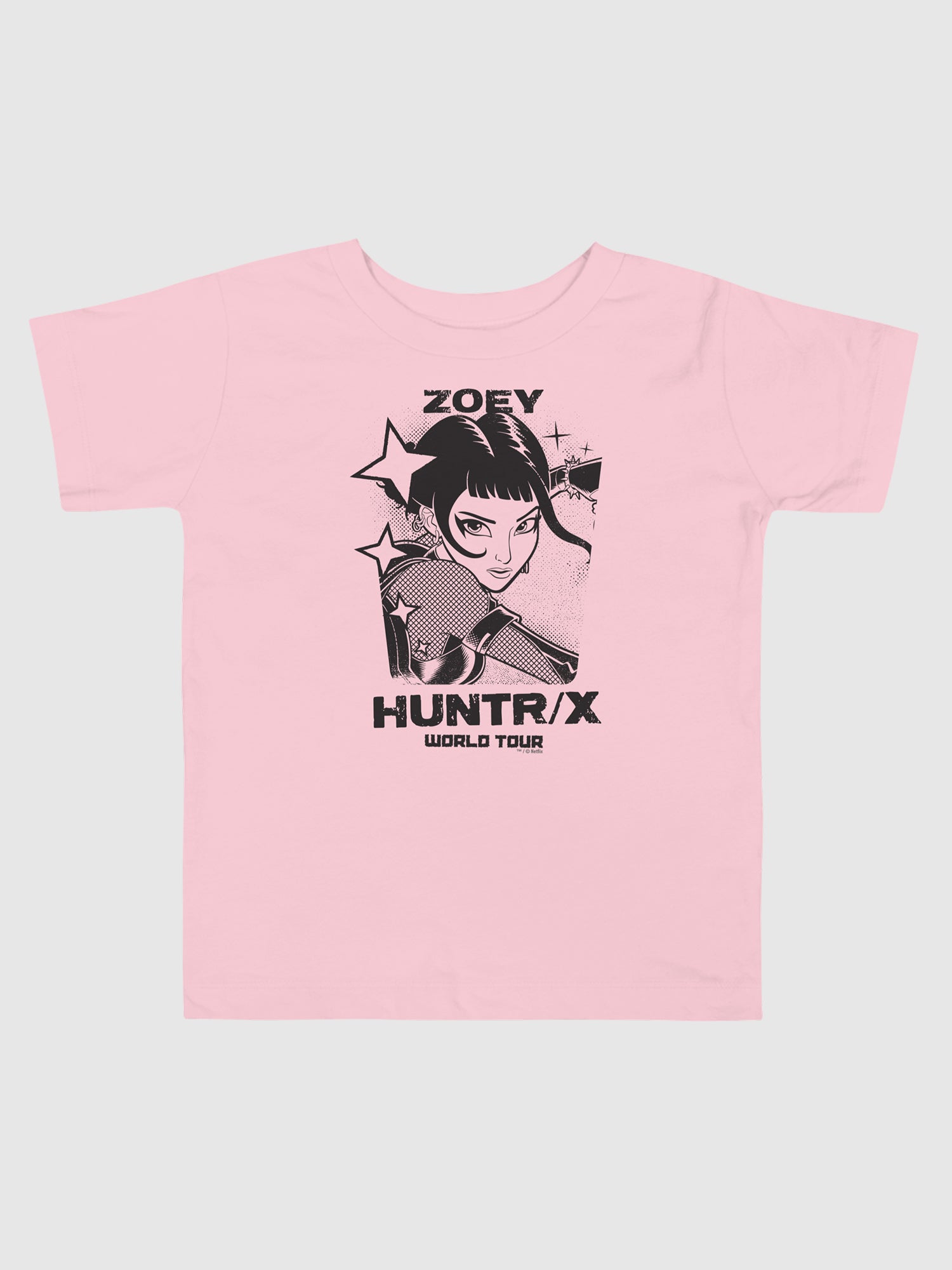 KPop Demon Hunters Toddler T-Shirt Zoey World Tour