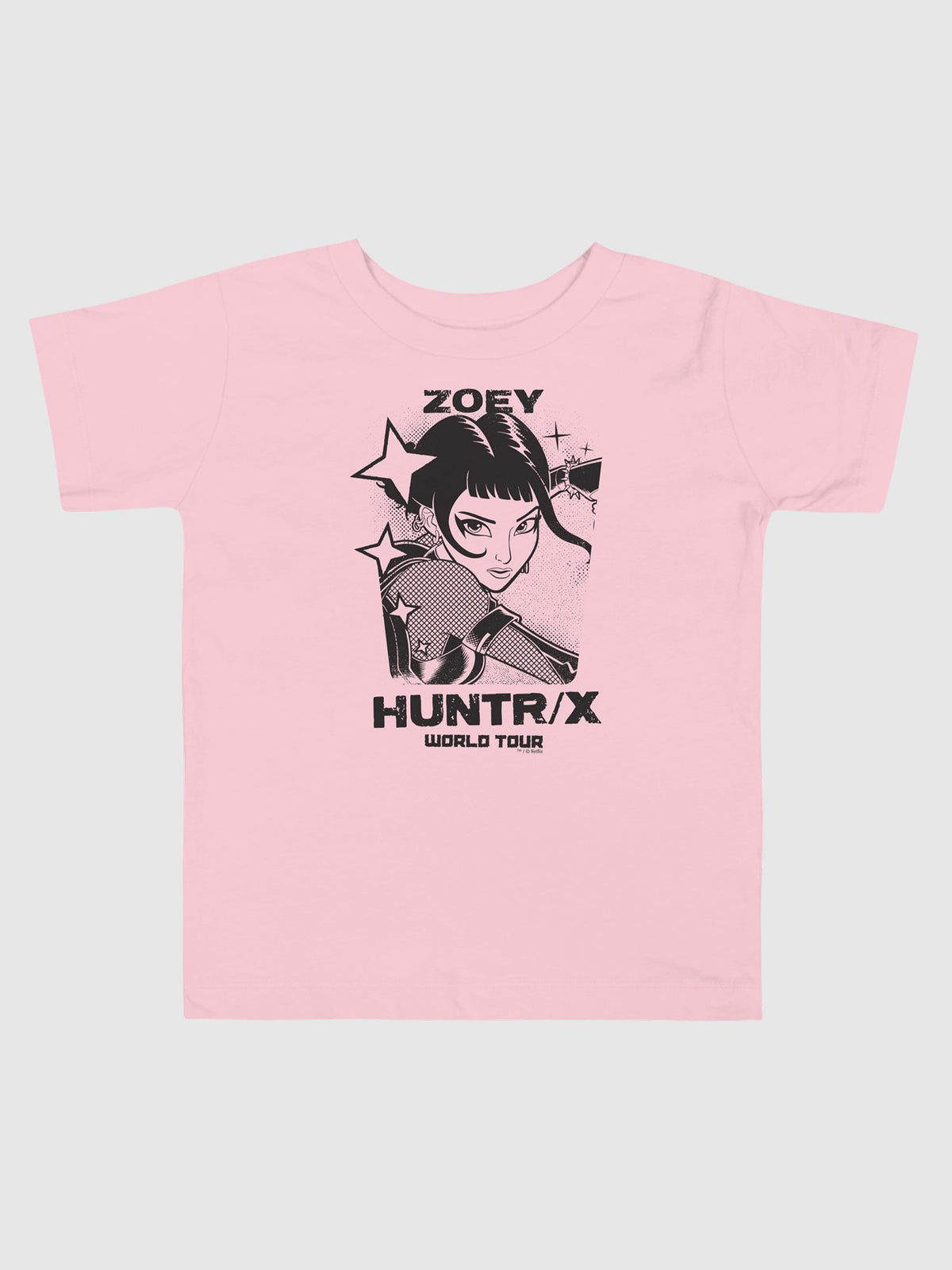 KPop Demon Hunters Toddler T-Shirt Zoey World Tour