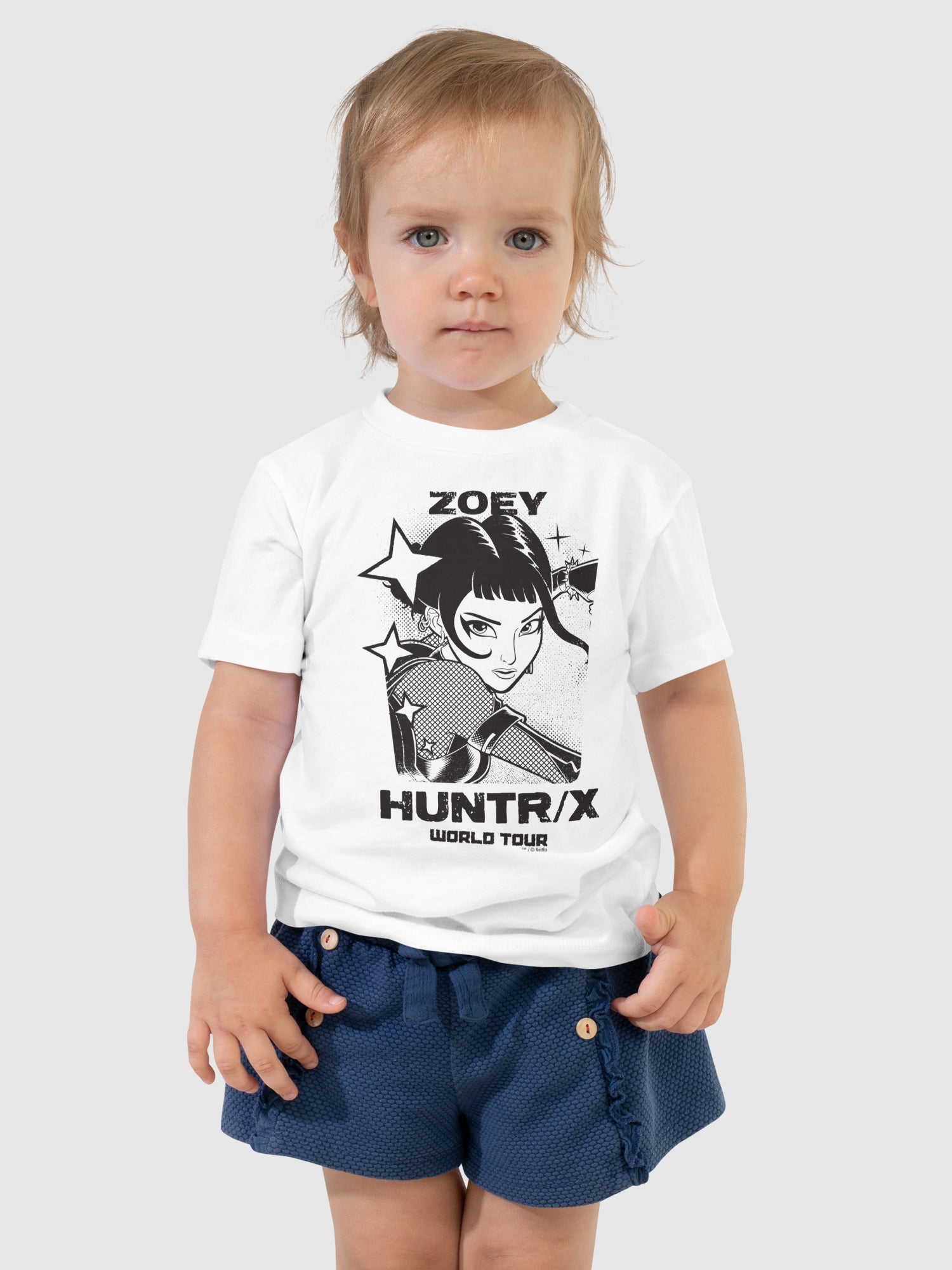 KPop Demon Hunters Toddler T-Shirt Zoey World Tour