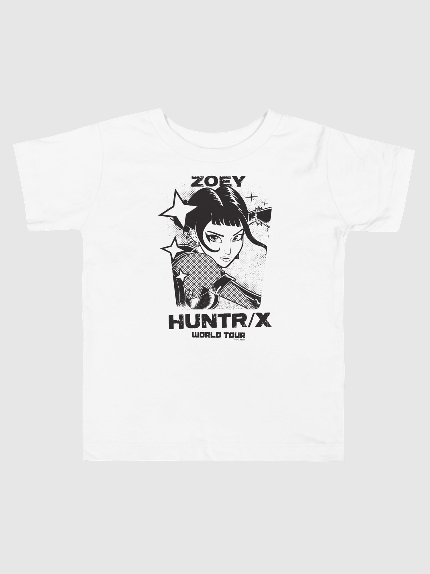 KPop Demon Hunters Toddler T-Shirt Zoey World Tour