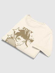KPop Demon Hunters Oversized T-Shirt Zoey World Tour