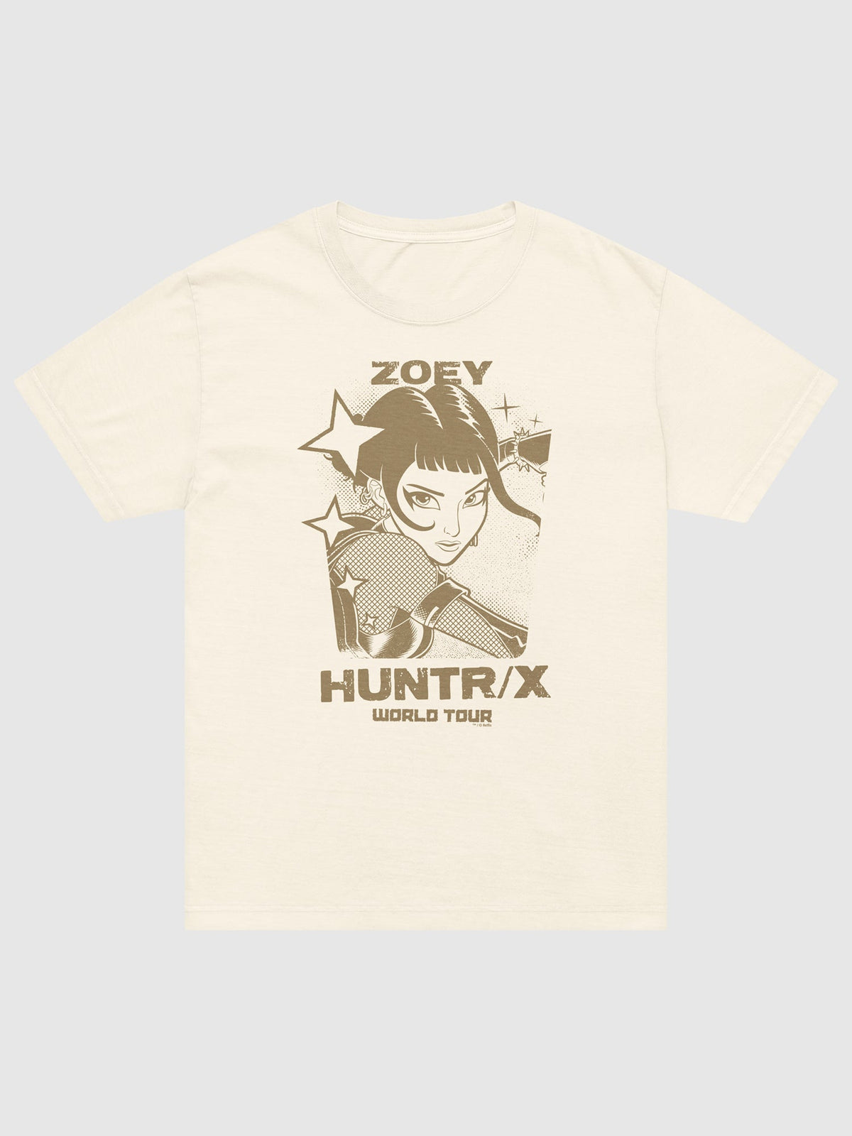 KPop Demon Hunters Oversized T-Shirt Zoey World Tour