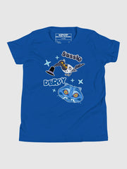 KPop Demon Hunters Kids T-Shirt Sussie and Derpy Tiger Sticker Inspired
